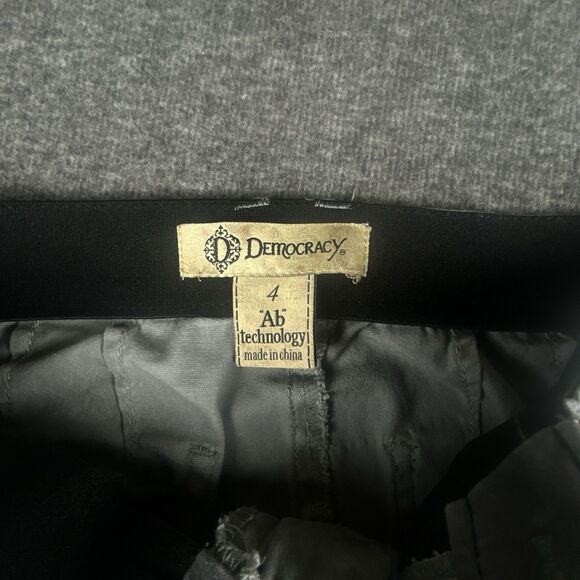 Democracy Camo Skinny Jeans Ab Technology Women's 4 Stretch Camouflage Gray - Picture 4 of 7